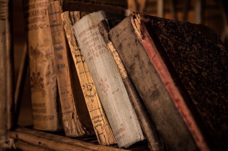 Repurposed book art